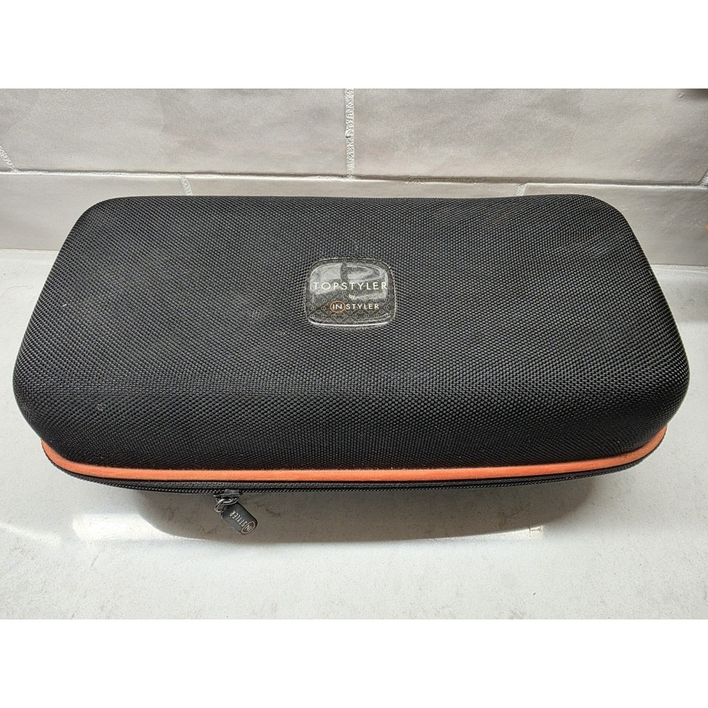 TopStyler by Instyler Heated Ceramic Styling Shell Curlers Roller w/ Case Tested